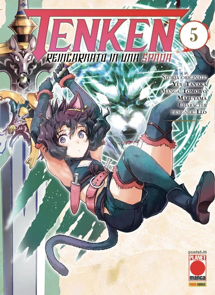 Tenken – Reincarnato in una Spada 5 – Panini Comics – Italiano