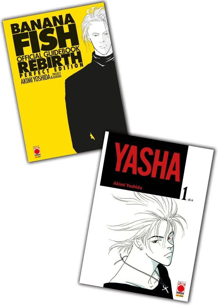 Yasha + Banana Fish Bundle (Yasha 1 + Banana Fish Perfect Guidebook Rebirth Perfect Edition) – Panini Comics – Italiano
