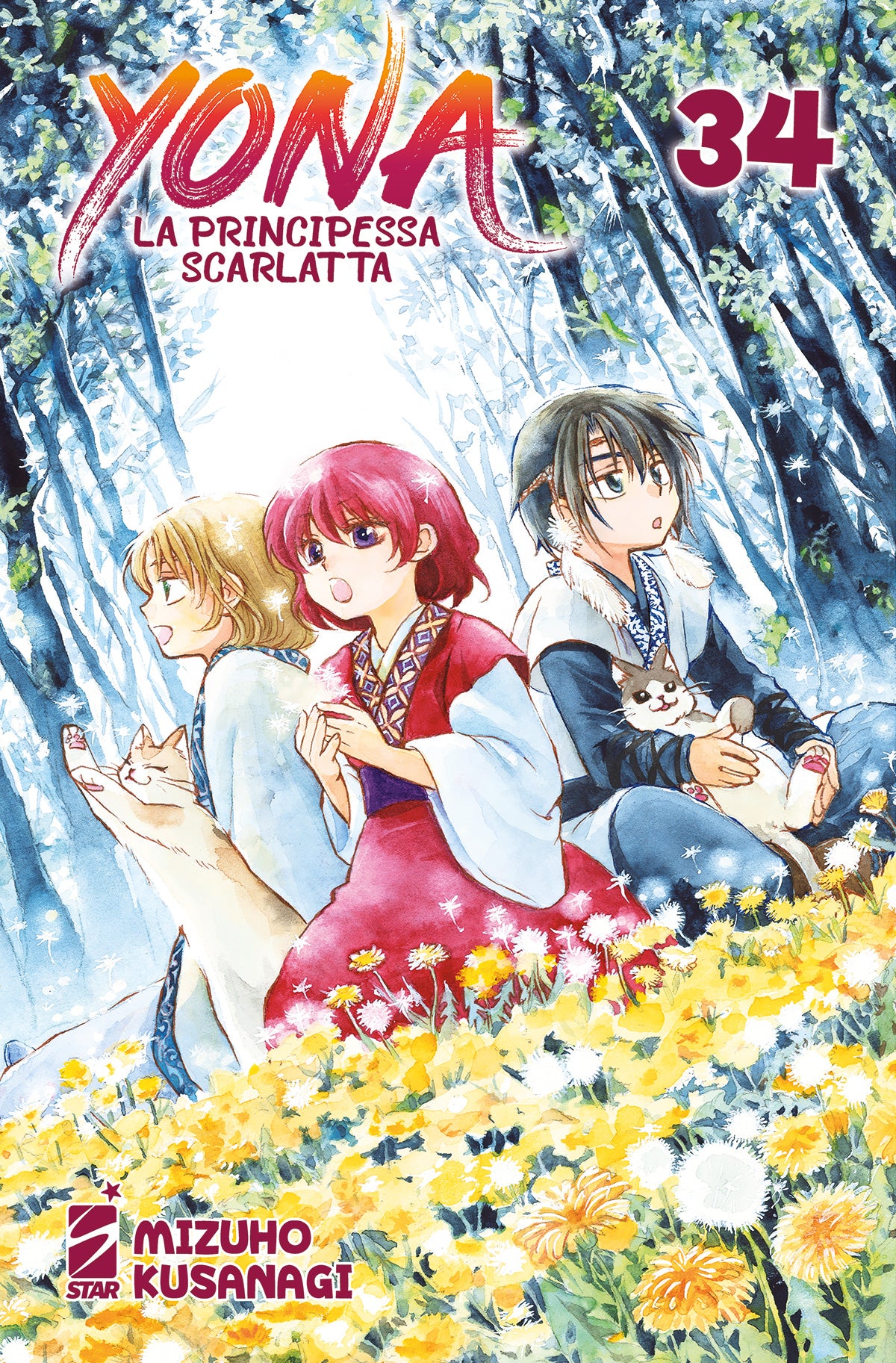 Yona la Principessa Scarlatta 34 – Turn Over 257 – Edizioni Star Comics – Italiano