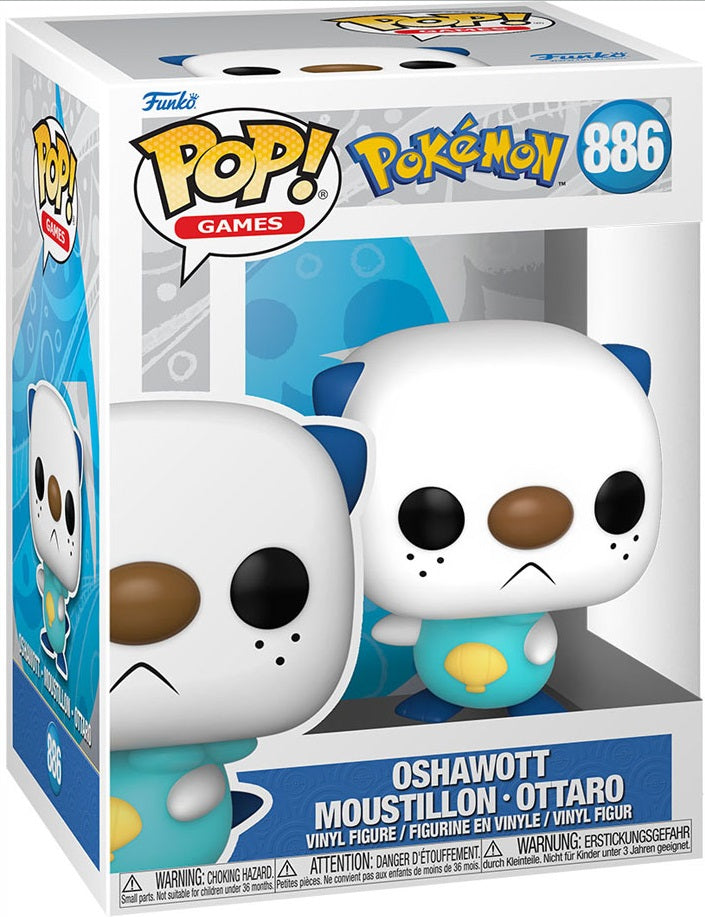 Pokemon – Oshawott – Funko POP! #886 – EMEA – Games