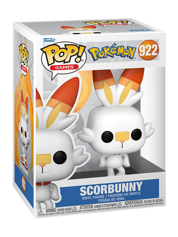 Pokemon – Scorbunny 9 cm – Funko POP! #922 – Games
