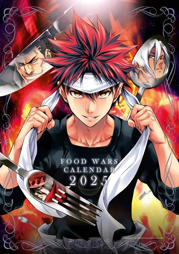 Food Wars Calendario 2025 – Panini Comics – Italiano