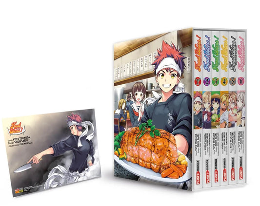 Food Wars Cofanetto 1 (Vol. 1-6) – Panini Comics – Italiano