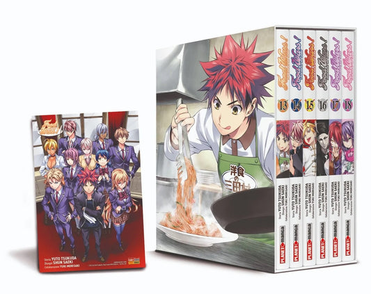 Food Wars Cofanetto 3 (Vol. 13-18) – Panini Comics – Italiano