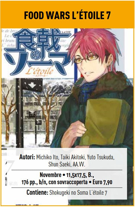 Food Wars – L’Etoile 7 – Panini Comics – Italiano