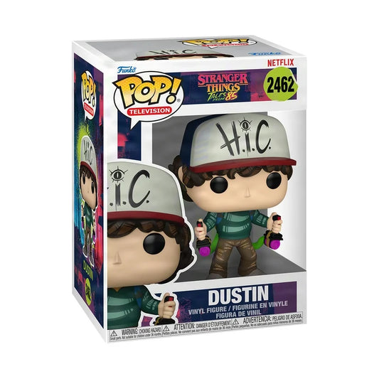 Stranger Things: Tales from '85 Funko POP! Animation Vinyl Figure Dustin 9 cm #2461 - Funko POP!