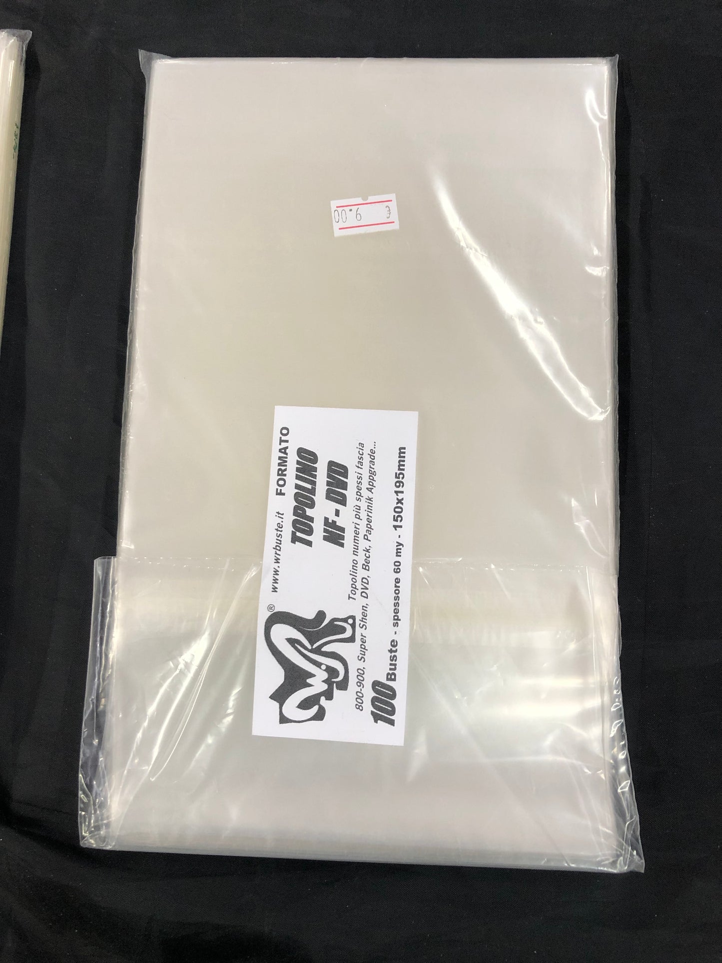 TOPOLINO NF/DVD 150x195 mm WR BUSTE  100 Buste Protettive per fumetti