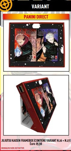 Jujutsu Kaisen – Sorcery Fight Framebox (26 Variant + 27 Variant) – Panini Comics – Italiano