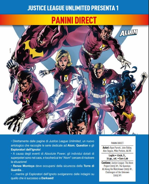 Justice League Unlimited Presenta 1 – Panini Comics – Italiano