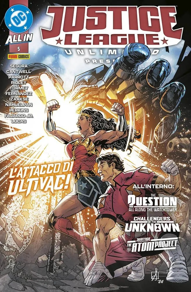 Justice League Unlimited Presenta 5 – Panini Comics – Italiano