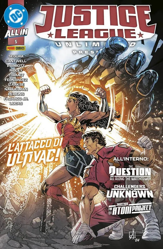 Justice League Unlimited Presenta 5 – Panini Comics – Italiano