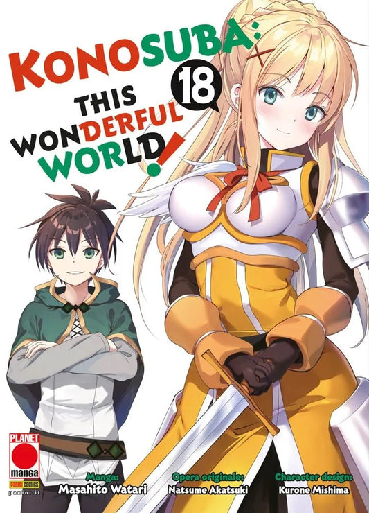 Konosuba! – This Wonderful World 18 – Capolavori Manga 160 – Panini Comics – Italiano