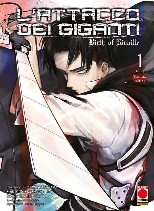 L’Attacco dei Giganti – Birth of Rivaille – Full Color Edition 1 – Panini Comics – Italiano