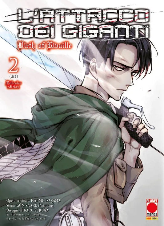 L’Attacco dei Giganti – Birth of Rivaille – Full Color Edition 2 – Panini Comics – Italiano