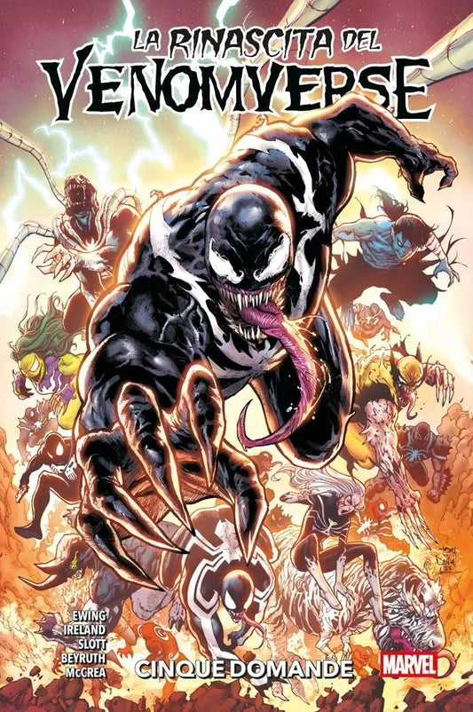 La Rinascita del Venomverse – Cinque Domande – Marvel Collection – Panini Comics – Italiano