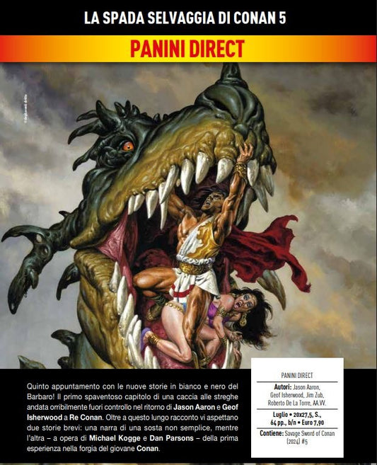 La Spada Selvaggia di Conan 5 (19) – Panini Comics – Italiano