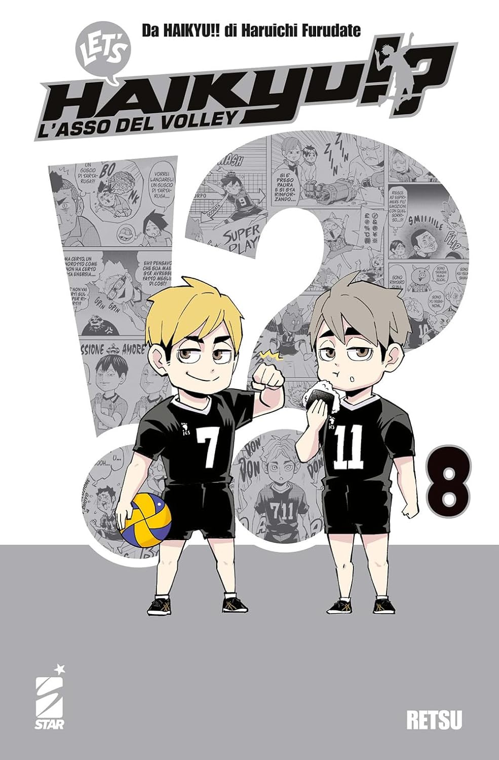 Let’s Haikyu!?! 8 – Target 155 – Edizioni Star Comics – Italiano