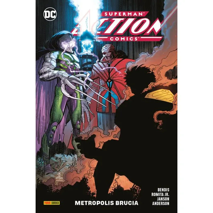 Superman: Action Comics 4 Metropolis Brucia DC Rebirth Collection