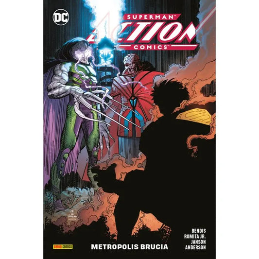 Superman: Action Comics 4 Metropolis Brucia DC Rebirth Collection