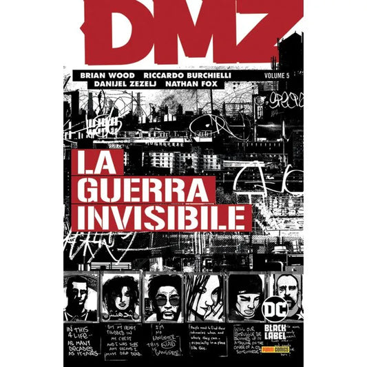DMZ 5 La Guerra Invisibile DC Black Label Hits