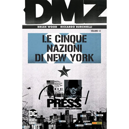 DMZ 12 Le Cinque Nazioni di New York DC Black Label Hits