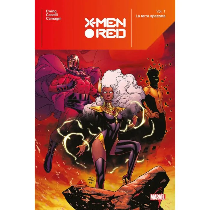 X-Men Red 1 La Terra Spezzata Marvel Deluxe