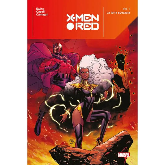 X-Men Red 1 La Terra Spezzata Marvel Deluxe