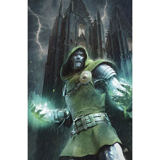 Un Mondo Sotto Destino 3 Panini Doomination Variant Cover di Björn Barends Marvel Miniserie 289