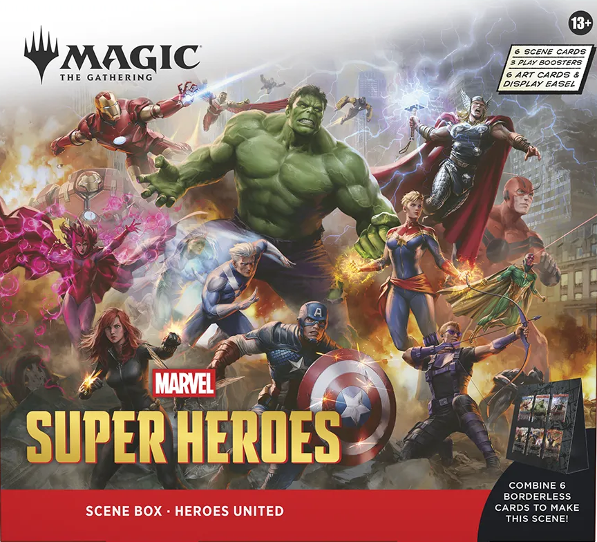 Marvel Super Heroes - Scene Box - Heroes United (ENG)