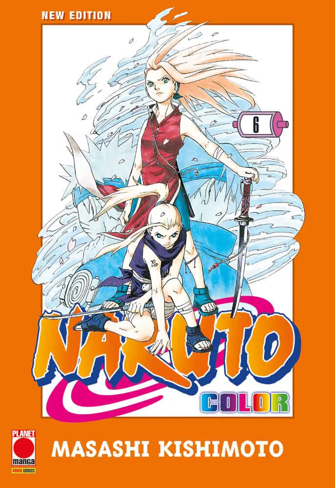 Naruto Color - New Edition 6 - Planet Action 101 - Panini Comics - Italiano