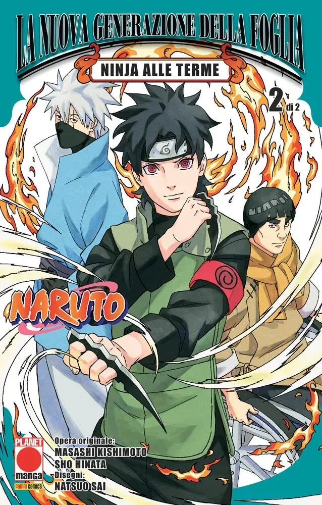 Naruto - La Nuova Generazione della Foglia - Ninja alle Terme 2 - Planet Action 95 - Panini Comics - Italiano