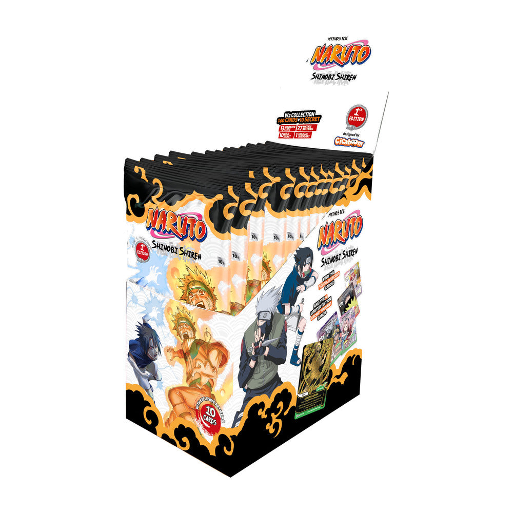 Naruto - Mythos TCG Shinobi Shiren - Booster Box 24 Buste - Inglese
