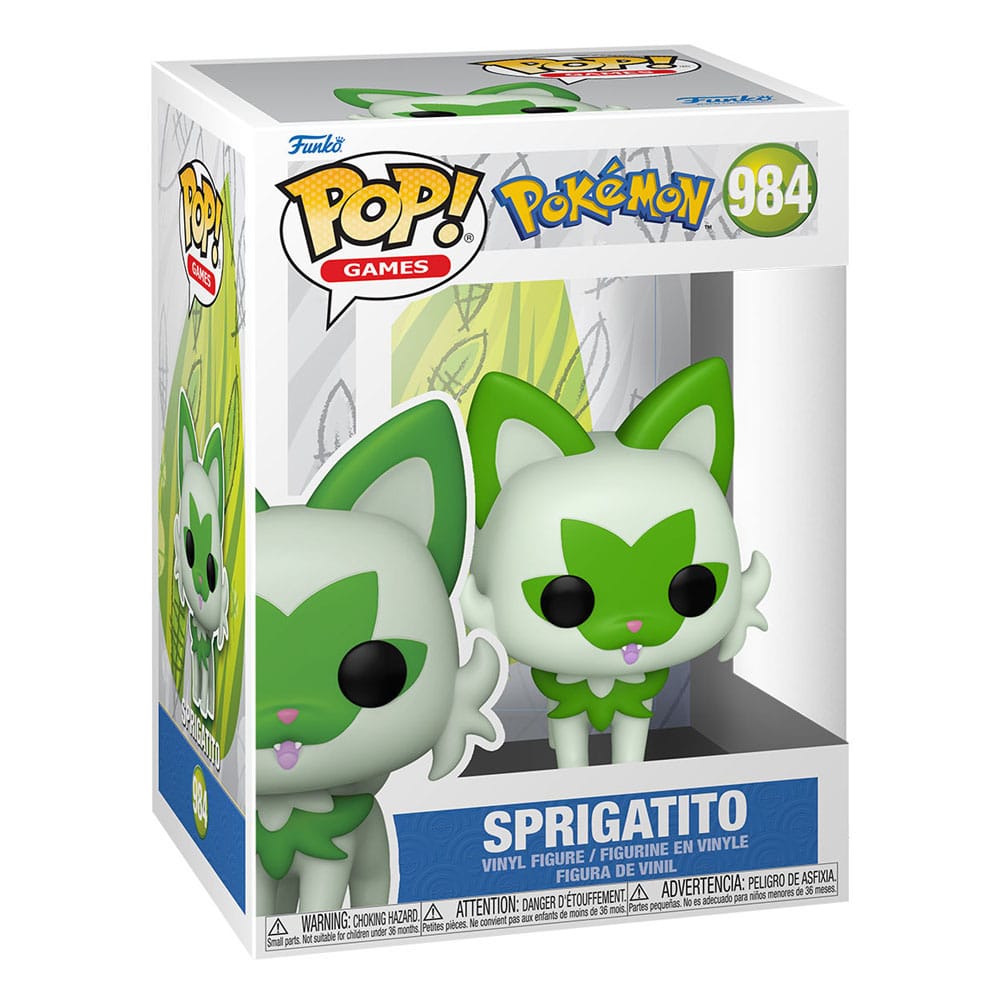 Pokémon – Sprigatito (EMEA) – Funko POP! #984 – Games