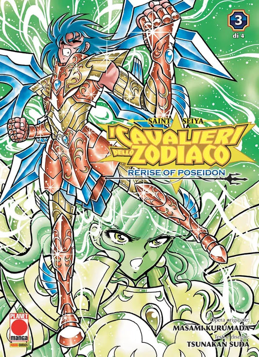 Saint Seiya - I Cavalieri dello Zodiaco - Rerise of Poseidon 3 - Panini Comics - Italiano