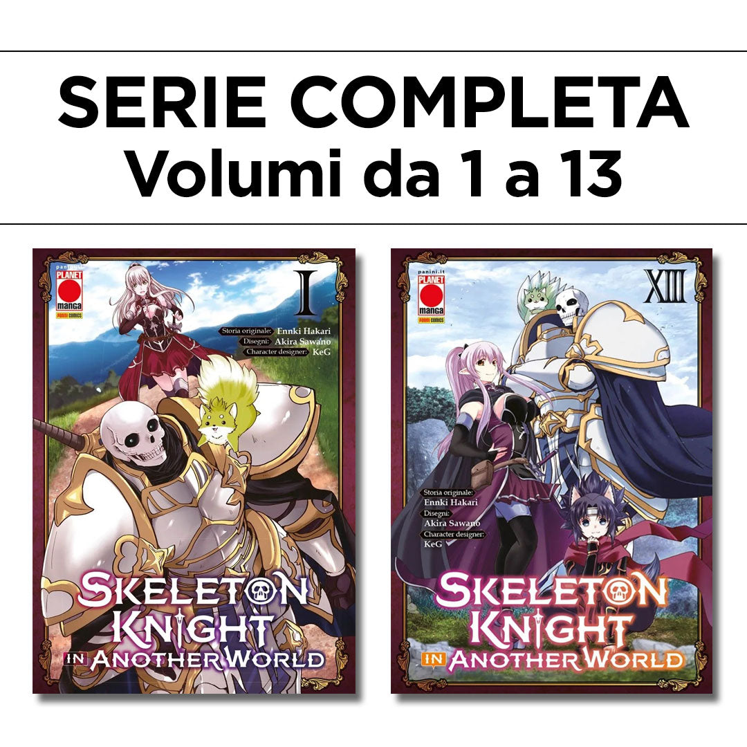 Skeleton Knight in Another World 1/13 – Serie Completa – Panini Comics – Italiano
