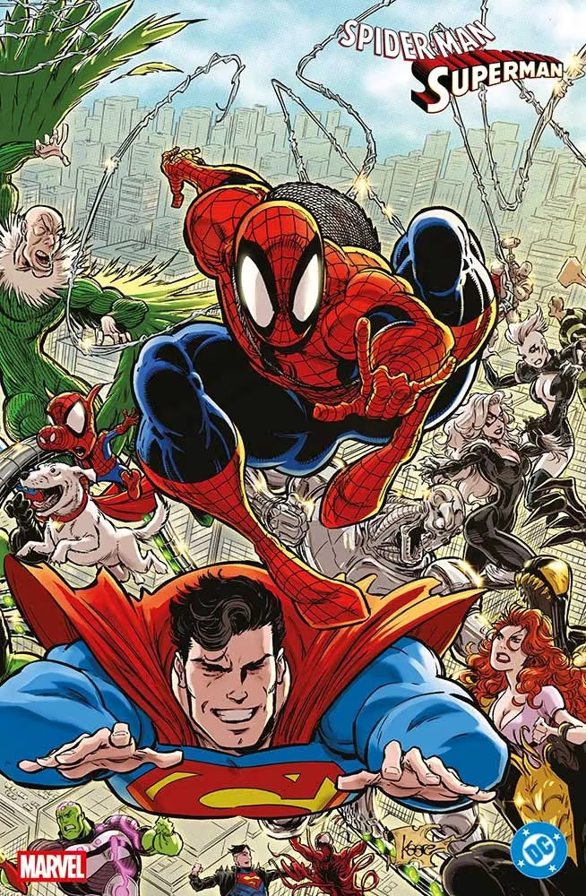 Spider-Man / Superman 1 - Variant Wraparound Kaare Andrews - Panini Comics - Italiano