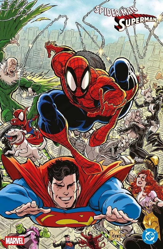 Spider-Man / Superman 1 - Variant Wraparound Kaare Andrews - Panini Comics - Italiano