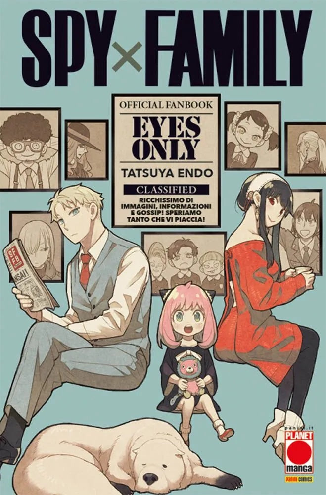 Spy x Family – Official Fanbook Eyes Only – Panini Comics – Italiano