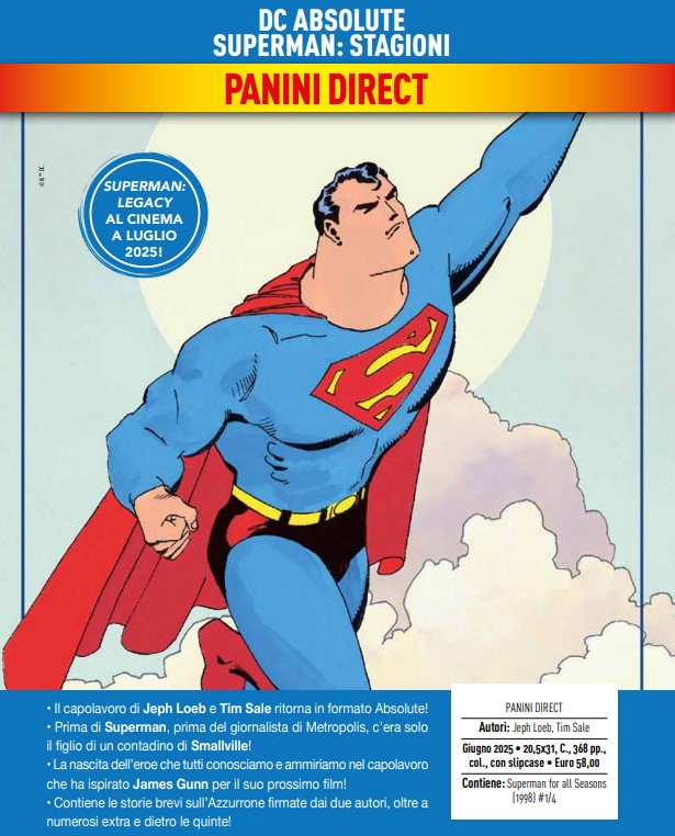 Superman – Stagioni – DC Absolute – Panini Comics – Italiano