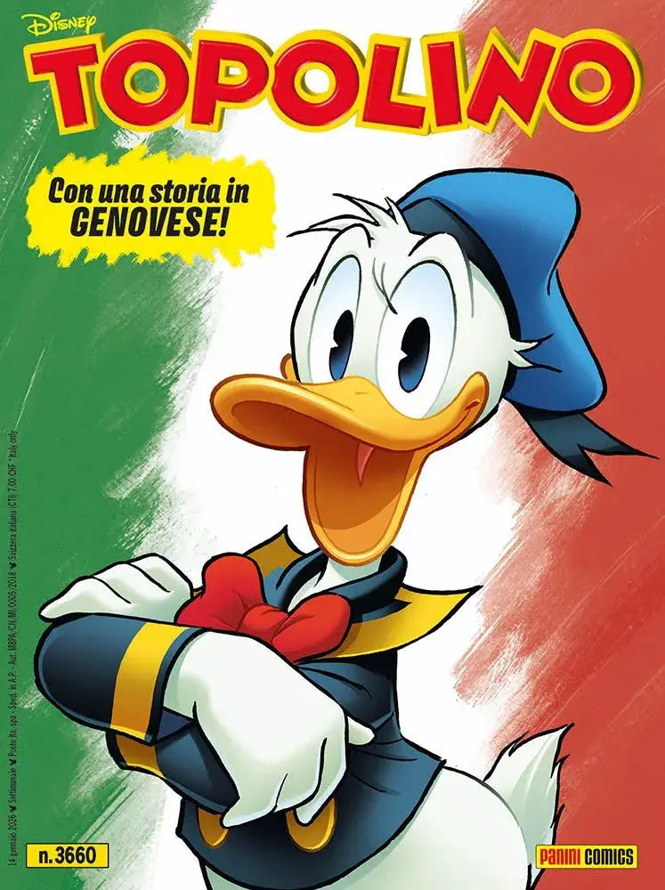 Topolino 3660 - Versione Dialetto Genovese - Panini Comics - Italiano
