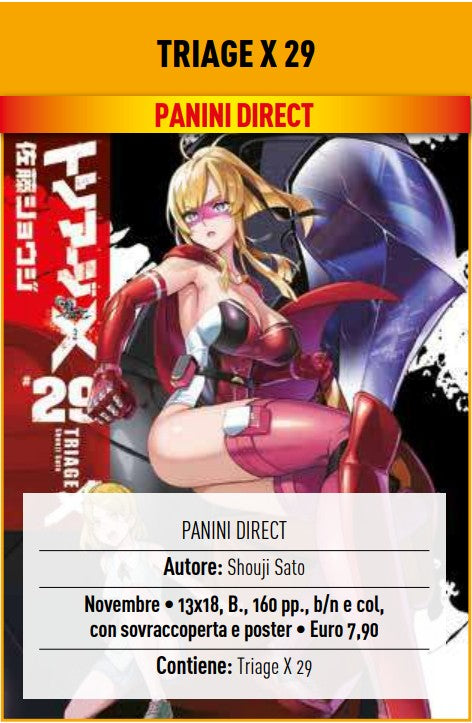 Triage X 29 – Panini Comics – Italiano