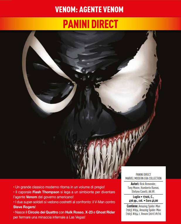 Venom – Agente Venom – Marvel Modern Era Collection – Panini Comics – Italiano
