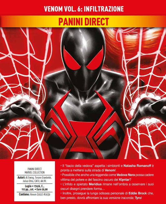 Venom Vol. 6 – Infiltrazione – Marvel Collection – Panini Comics – Italiano