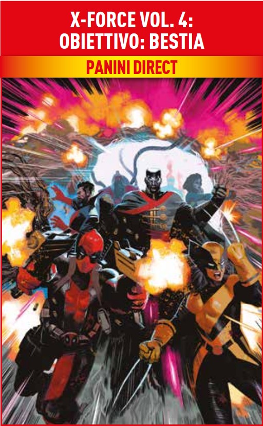 X-Force Vol. 4 – Obiettivo: Bestia – Marvel Deluxe – Panini Comics – Italiano