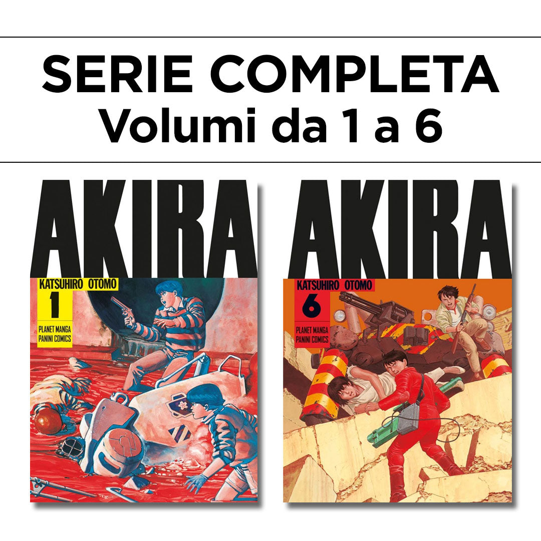 Akira 1/6 – Nuova Edizione – Serie Completa – Panini Comics – Italiano
