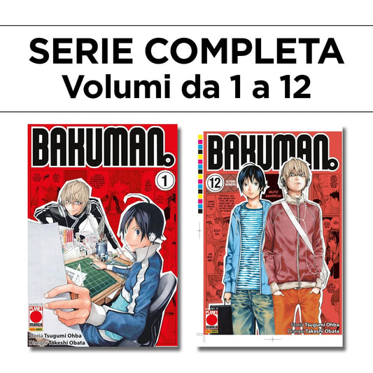 Bakuman. 1/12 – Serie Completa – Panini Comics – Italiano
