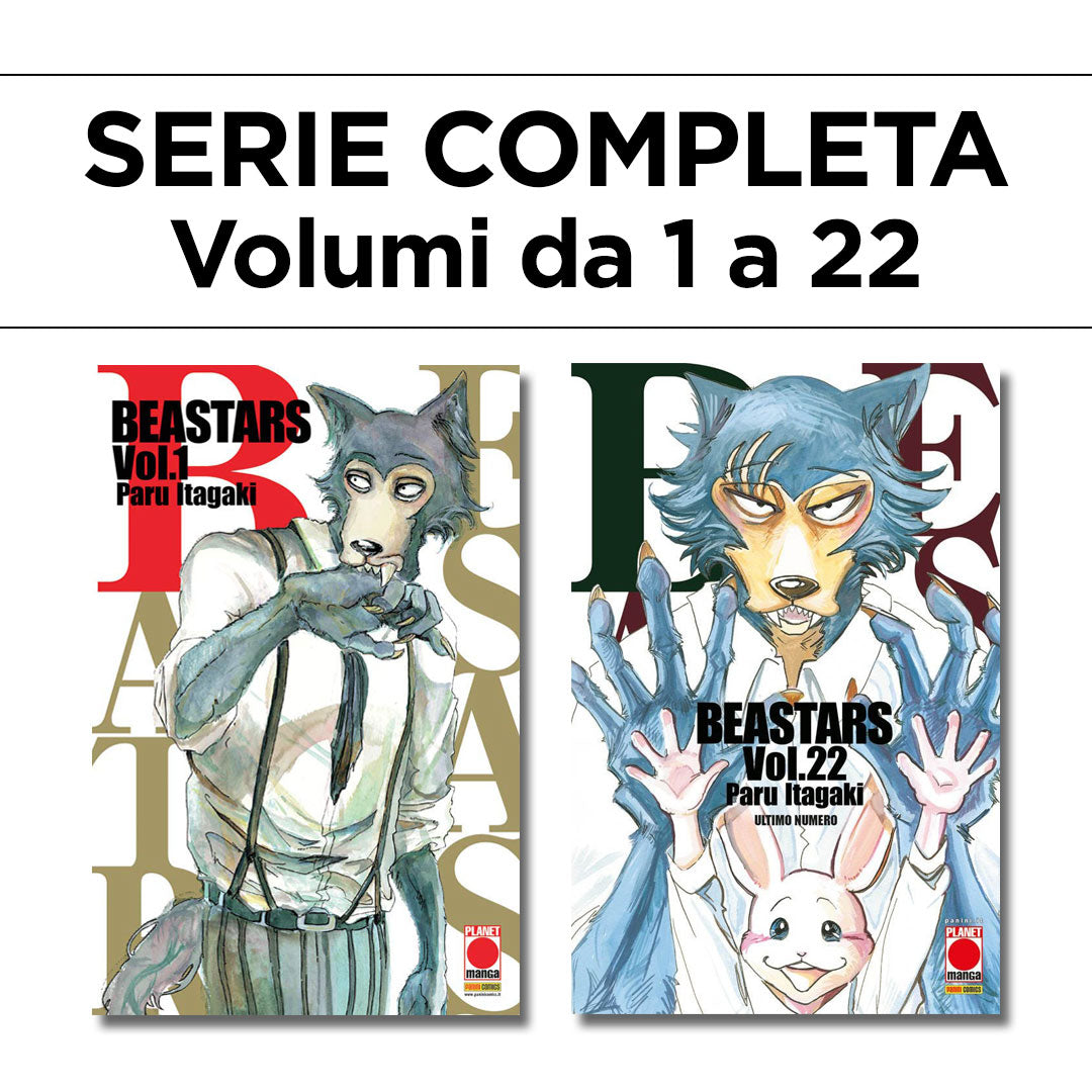 Beastars 1/22 – Ristampa – Serie Completa – Panini Comics – Italiano