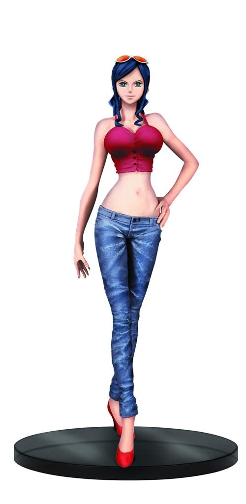 ONE PIECE - JEANS FREAK VOL.3 - NICO ROBIN RED - BANPRESTO STATUA 16CM