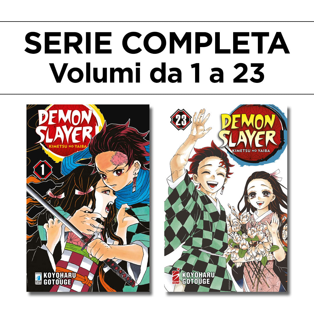 Demon Slayer – Kimetsu No Yaiba 1/23 – Serie Completa – Edizioni Star Comics – Italiano
