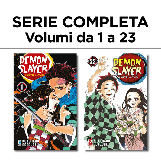 Demon Slayer – Kimetsu No Yaiba 1/23 – Serie Completa – Edizioni Star Comics – Italiano